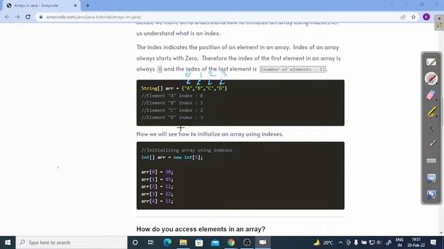 Arrays in Java смотреть онлайн