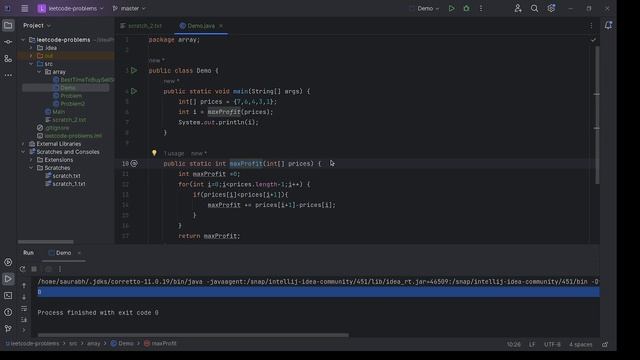 Two Sum Problem | Best Time to Buy Stock Problem | Java смотреть онлайн