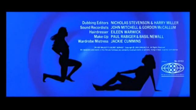 On Her Majesty's Secret Service Theme Song - James Bond смотреть онлайн