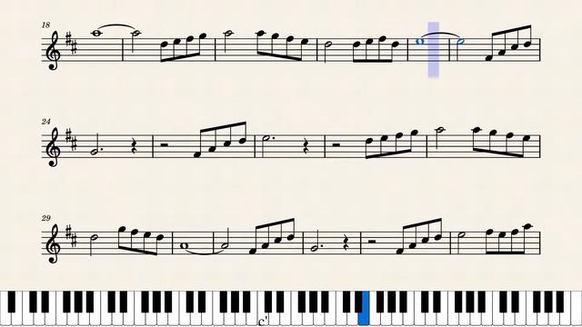 Beauty And The Beast l Alan Menken l Violin Sheet Music смотреть онлайн