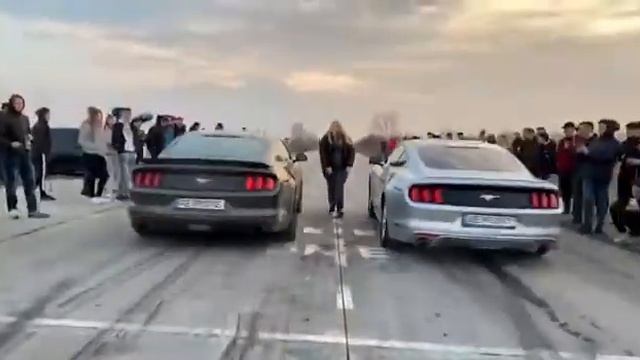 Mustang EcoBoost vs Mustang 3.7 смотреть онлайн