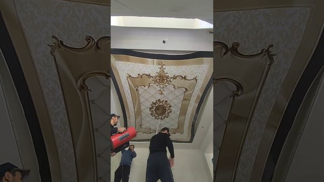 натяжной потолок 3d фото печать узоры смотреть онлайн