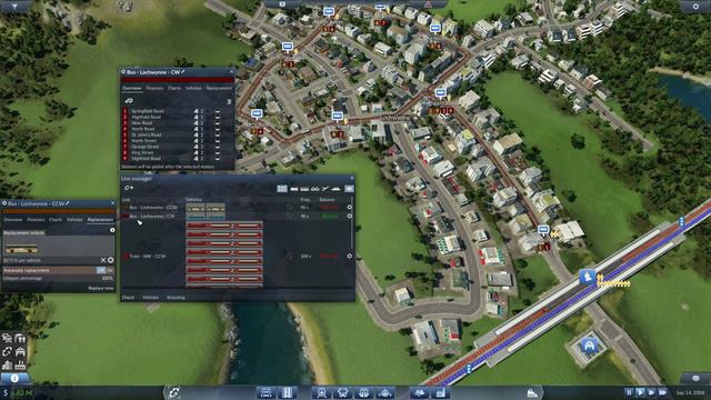 Transport Fever - S02E17 - Circle Line Optimization - Transport Fever Let's Play смотреть онлайн