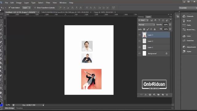 Fungsi Move Tool Pada Photoshop - Tutorial Photoshop смотреть онлайн