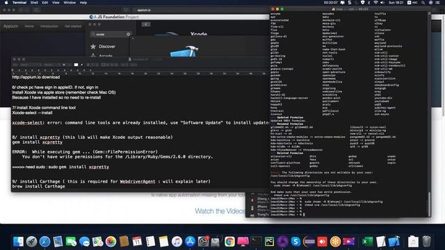 APPIUM IOS SIMULATOR смотреть онлайн
