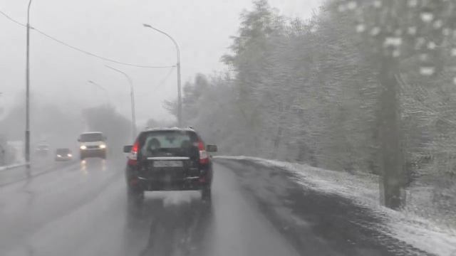 Снег в Кузбассе// май месяц//булочки домашние// смотреть онлайн