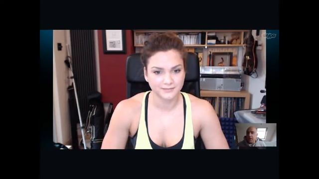 Kristina Vasselilieva And I Talk How To Put On Real MASS! (pt1)