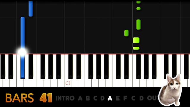 Faded - Piano Tutorial Easy SLOW + Free Sheet Music PDF - Alan Walker смотреть онлайн