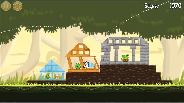 Angry Birds - Lets Play Episode 16 - Danger Above - World 6 - Levels 1-15 смотреть онлайн