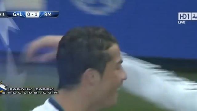 جالطة سراي و ريال مدريد - هدف كرستيانو 1- [9/4/2013]حفيظ دراجي[HD] смотреть онлайн