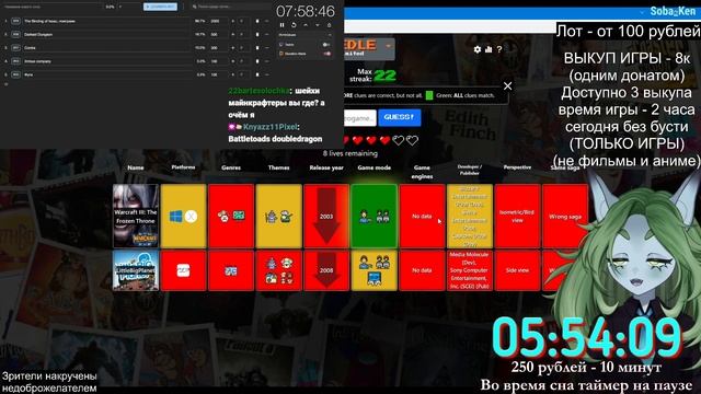 [ДОНАТОН] ДЕНЬ 13, КОЛЛАБ С @fropsya !донатон !цели (Part 2/3) смотреть онлайн