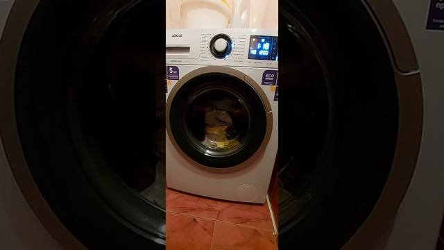 Стиральная машина АТЛАНТ 70У1214 2021. Начало стирки. смотреть онлайн