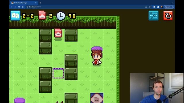 Building a JavaScript action-puzzle game (React JS) смотреть онлайн