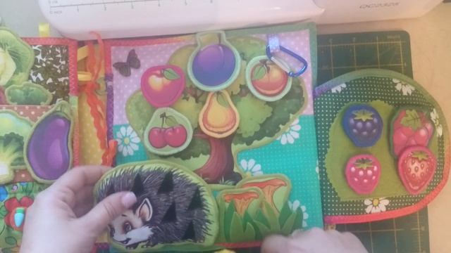 Развивающая книжка из ткани своими руками для девочки, г. Тихорецк