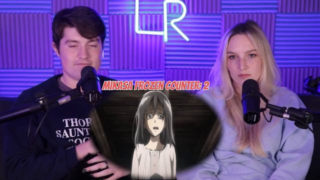 MIKASA FIGHTS FOR HER LIFE! | Attack on Titan Reaction | Chapter 6, "The World the Girl Saw" смотреть онлайн