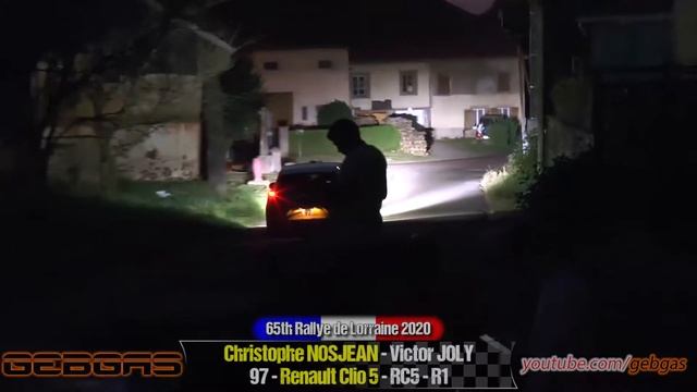 Renault Clio 5 - Christophe NOSJEAN - RALLY - 2020 - Lorraine + Victor JOLY смотреть онлайн