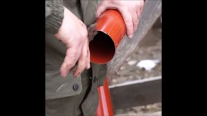 Соединение водосточных труб. Как обжать водосточную трубу своими руками?