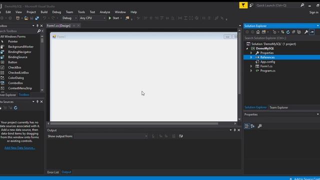How to add MySQL library to Visual Studio Project смотреть онлайн