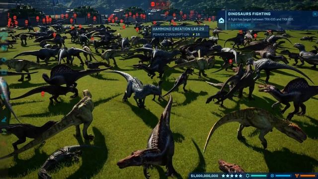 STARVING 400 CARNIVORES - Jurassic World Evolution [4K Gameplay] смотреть онлайн