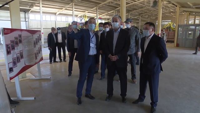 Президент Казахстана посетил кирпичный завод ТОО «Astana Ceramic» на испанском оборудовании Verdes смотреть онлайн