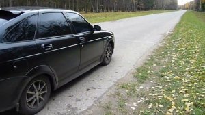 приора Стингер паук42-1)  прямоточные резонатор и глушитель