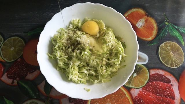 Кабачковые оладьи. смотреть онлайн