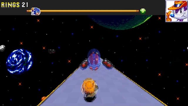 Sonic Triple Trouble 16-bit - All Special Stages! смотреть онлайн