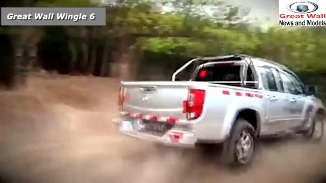 Заезд в гору Great Wall Wingle 6 (Грейт Вол Вингл 6) 4х4 бездорожье смотреть онлайн