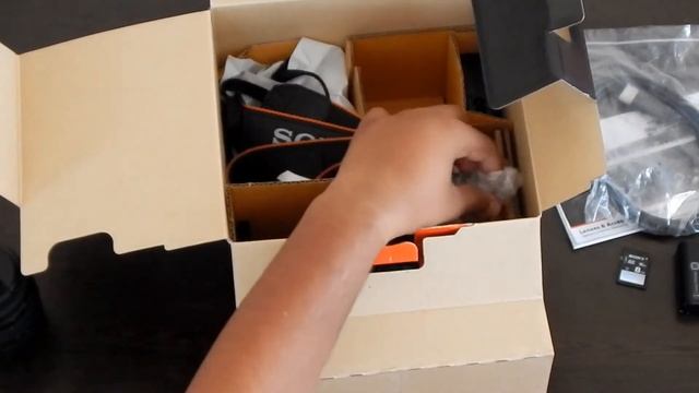 UNBOXING Sony alpha a58 DSLT with 18-55 & 55-200mm lens (My reviews) смотреть онлайн