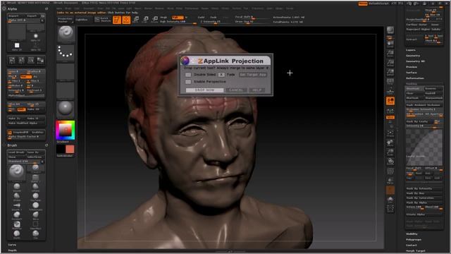 Знакомство с Zbrush Урок 5 Polypaint и текстуры смотреть онлайн