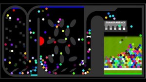 Color Machine | Marble Race In Algodoo