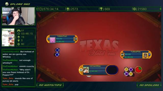 Xbox Live Arcade Unplugged Vol. 1 - Texas Hold'em (Part 2) смотреть онлайн