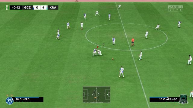 FIFA 23 лига конференций за Краснодар #2 (RUS) вышли из группы смотреть онлайн