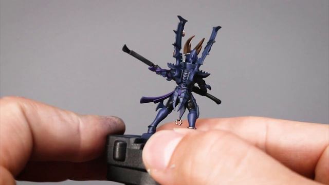 How To Paint Drukhari Incubi In Poisoned Tongue Blue