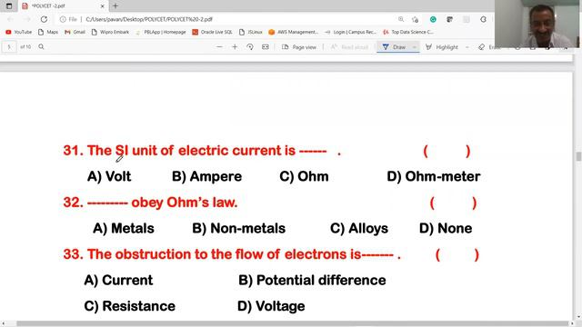 AP POLYCET -2021/MODEL PAPER-2 /IN PHYSICS & CHEMISTRY / also useful for AP-IIIT(RGUKT) / TET/ DSC смотреть онлайн