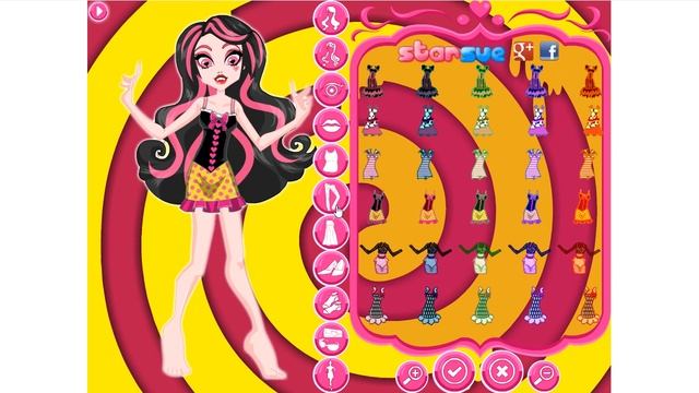Sweet Screams Draculaura Game - First Look! смотреть онлайн