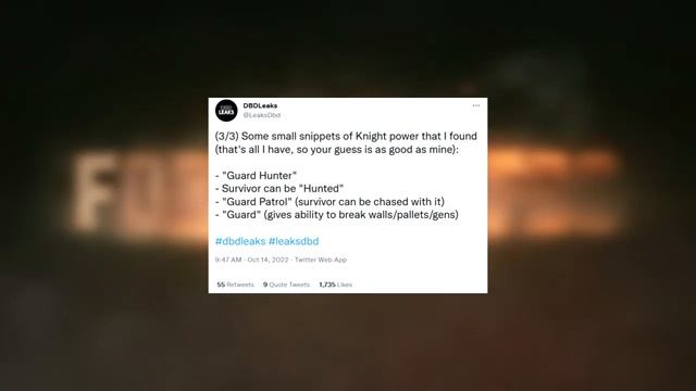 Everything we know about Dead by Daylight Chapter 26 - Forged in Fog | Leaks and Details смотреть онлайн