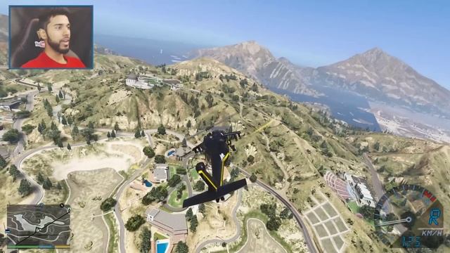 CRASH LANDING IN A TSUNAMI !!! GTA V TSUNAMI MOD END OF LOS SANTOS смотреть онлайн