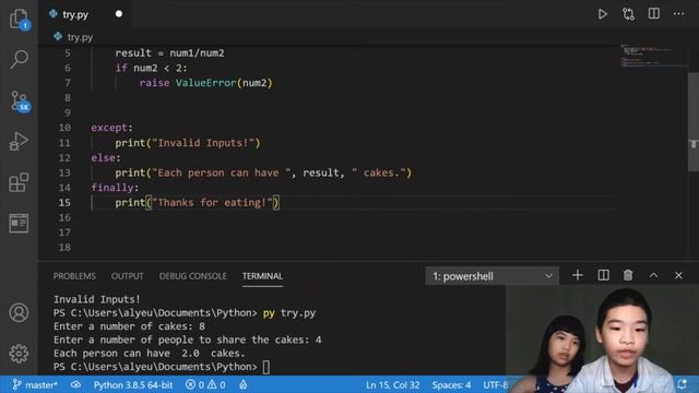 How to Code PYTHON: *Exception Handling* with try... except... finally смотреть онлайн