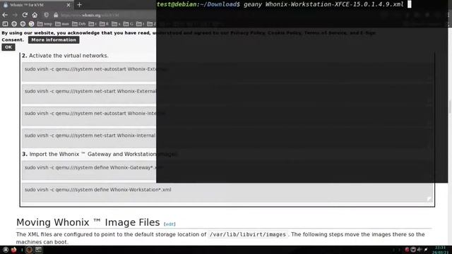 KVM+Virt manager. Установка Whonix linux, дистрибутив предназначенный для обеспечения анонимности смотреть онлайн