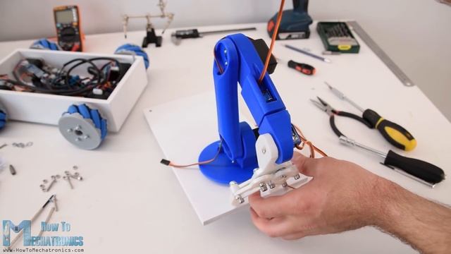 DIY Arduino Robotic Arm & Mecanum Wheels Robot Automatic Operation смотреть онлайн