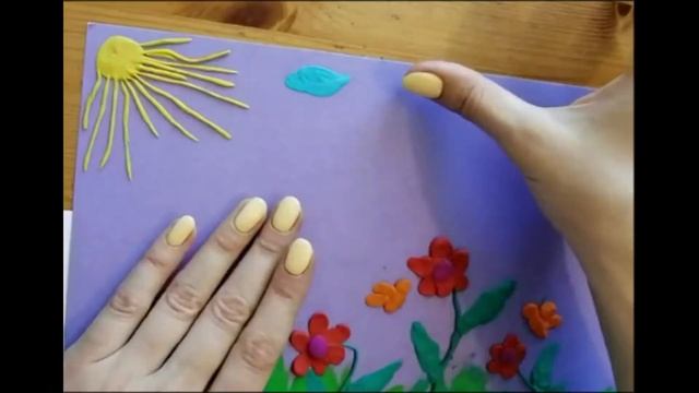 Картина из пластилина вместе с детьми смотреть онлайн