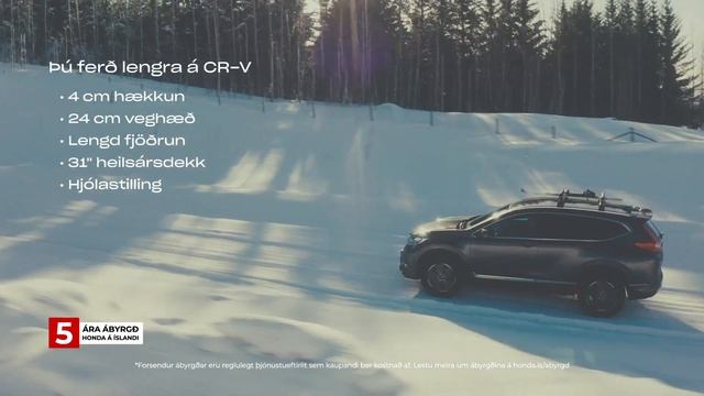 Honda CR-V Arctic Edition смотреть онлайн