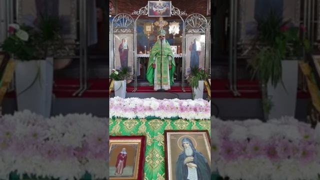 Прп. Антония Печерского, Киевского, начальника всех русских монахов. Проповедь архимандрита Амвроси смотреть онлайн