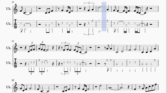 Ukulele Tab: How to play My Girl by The Temptations смотреть онлайн