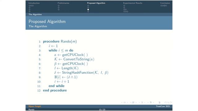 Rando: A General-purpose True Random Number Generator for Conventional Computers смотреть онлайн