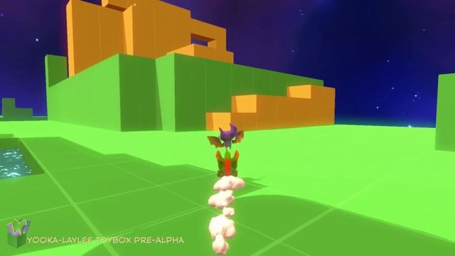 Yooka-Laylee Toybox Gameplay: All Feathers and Secrets смотреть онлайн