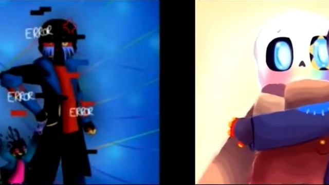 Ink and Error (Inktale and Errortale)-(InkError)-Love! смотреть онлайн