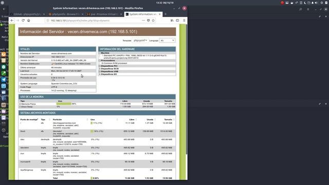 phpSysInfo | Interfaz php opensource para monitorear tus equipos ? смотреть онлайн