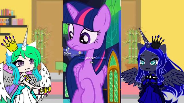 Past Luna and Celestia react to future TwilightSparkle | 🌑🌙☀️⛅️ смотреть онлайн